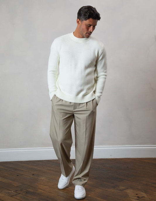 Riviera Knitted Crewneck