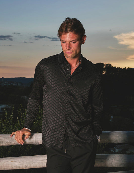 Panther Black Mono Shirt