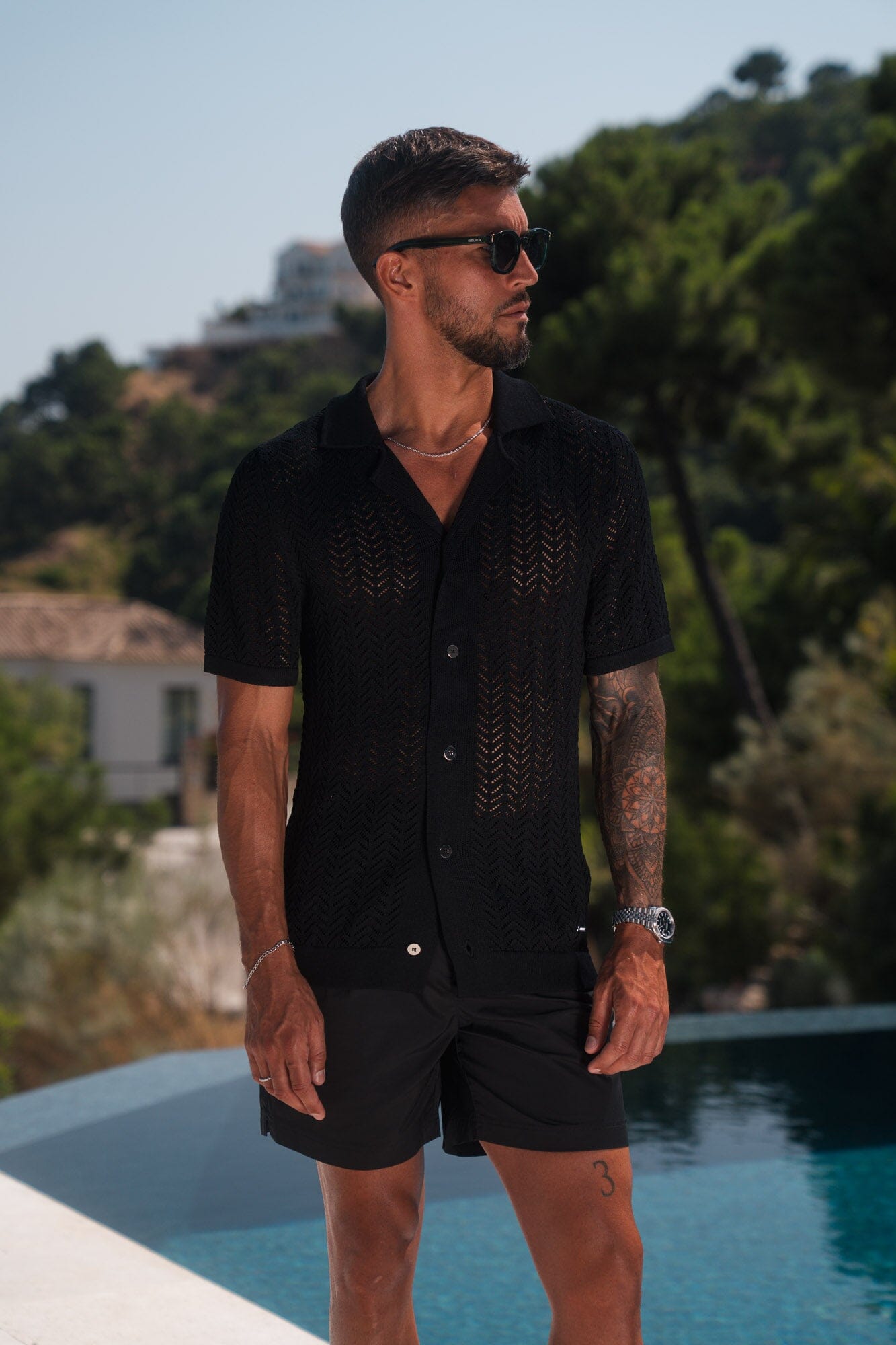 Black Cuban Shirt