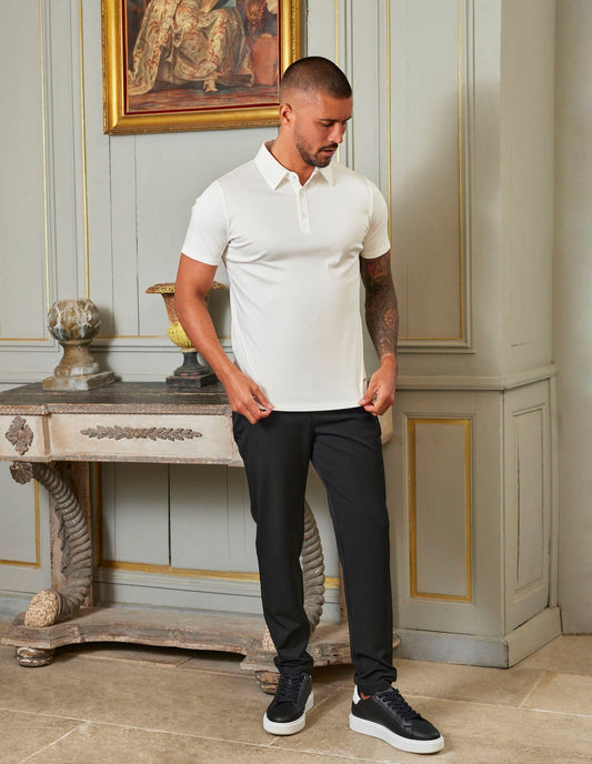 White Dove S/S Polo