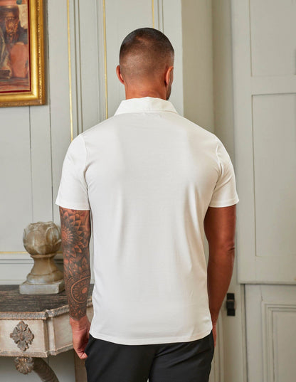 White Dove S/S Polo